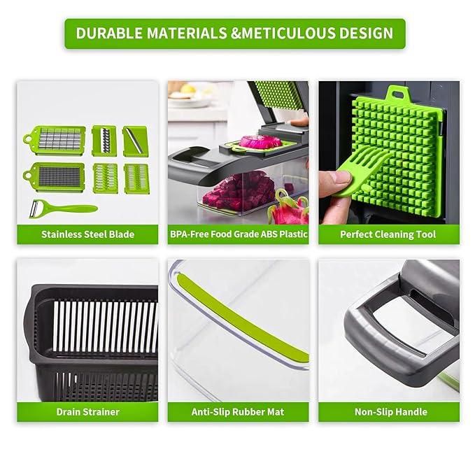 13 in 1Vegetable Chopper Cutter Slicer Multifunctional